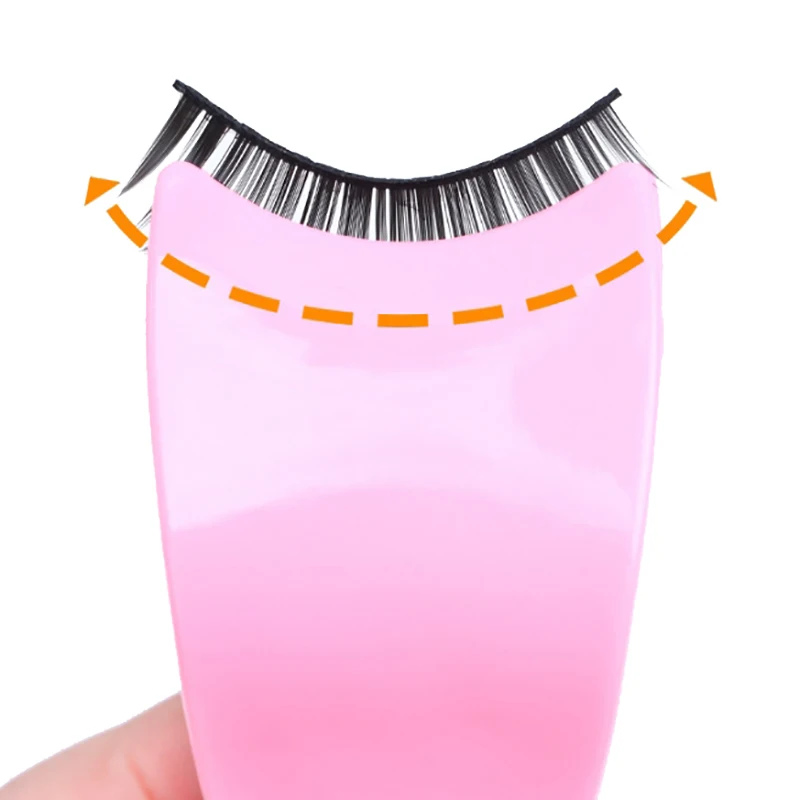 Pinzette applicatore per ciglia finte pasta strumenti di bellezza per ciglia finte Mascara ciglia Clip Aids ciglia bigodino trucco strumento cosmetico