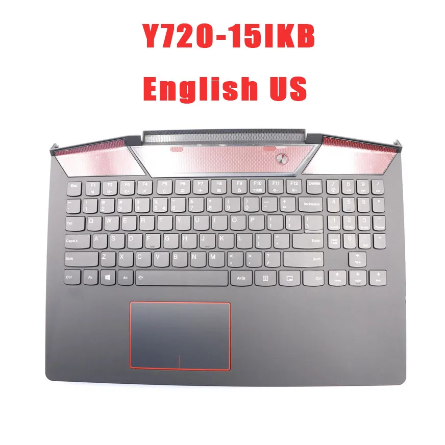 Laptop PalmRest&keyboard For Lenovo For Legion Y720-15IKB 80VR English US 5CB0N67285 Upper Case With Backlit RGB New