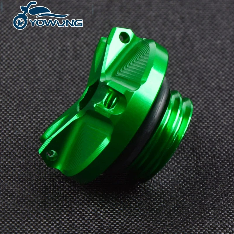 

Motorcycle Accessories For Kawasaki Ninja400 Z400 Ninja 500 2018-25 Front Rear Brake Fluid Reservoir Cover Engine Oil Filler Cap