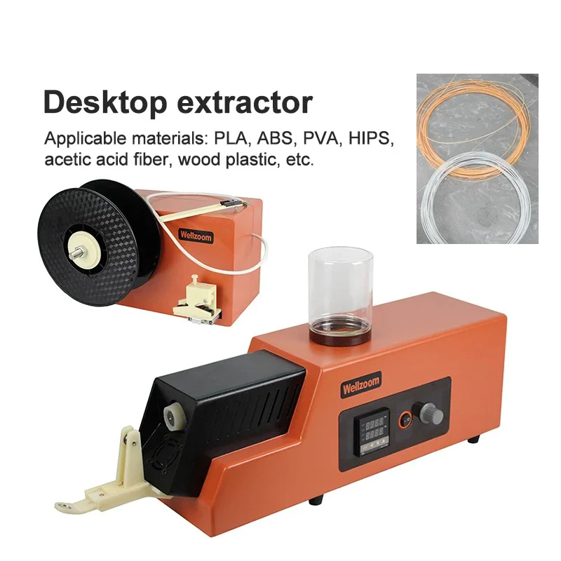 

REX-CX100 Extruder 3D Printing Filament Maker For 3D Filament Automatic Wire Diameter 1.75mm 3mm for PLA PETG PA ABS PC PP