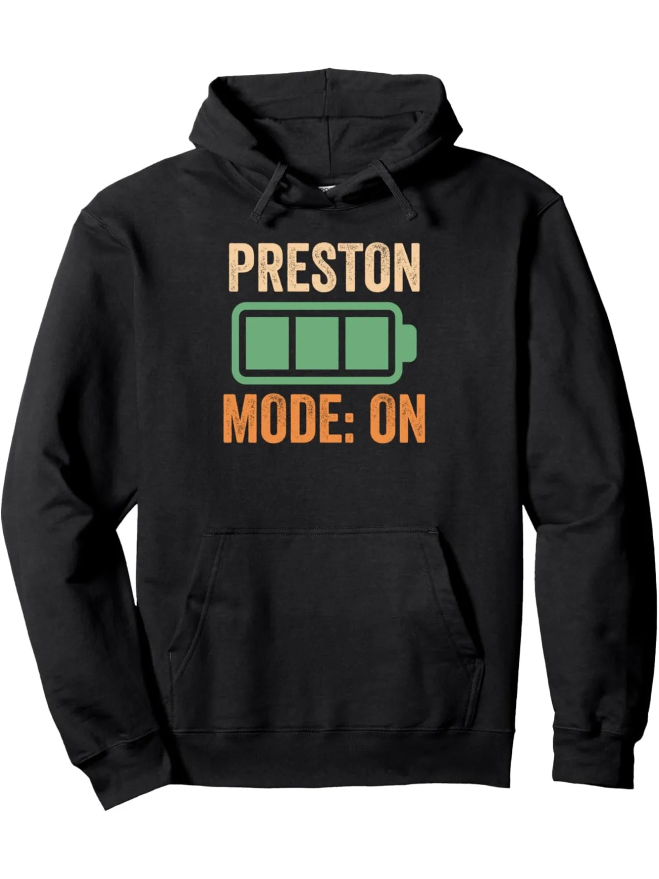 Preston-Modus ist ein, batteriebetriebener Pullover, Jugendstil, Rundhals-Hoodie, superweich und atmungsaktiv