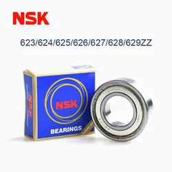 NSK Japan 623 624 625 626 627 628 629 ZZ DDU RS High Quality Bearings High Speed Bearings Japan NSK Imported Bearing