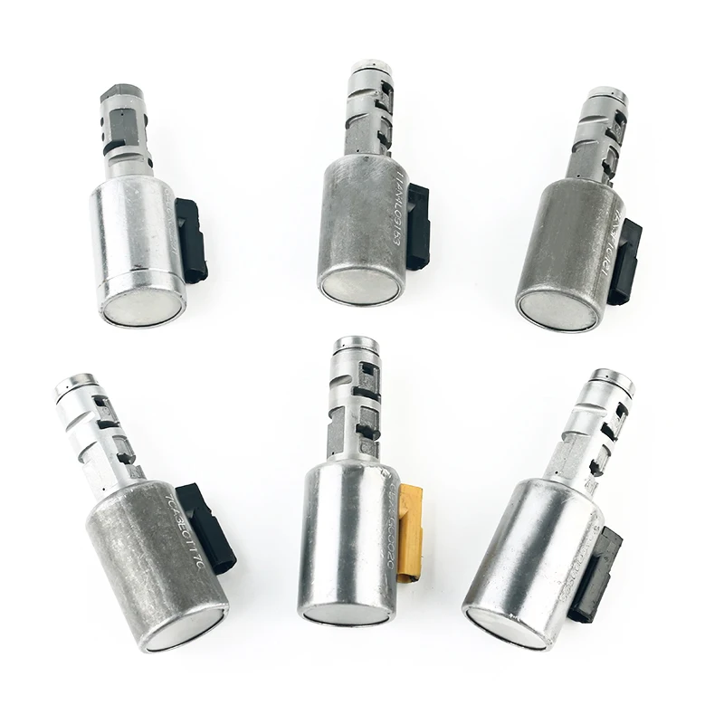 

High Performance For Volkswagen Audi 09G TF-60SN/TF60SN Solenoid Group 6-speed Gearbox Electromagnetic Group 8-piece Set