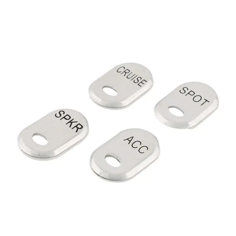 Multi-Purpose Motorcycle Rocker Panel Switch Button Covers For Davidson Touring Road Glide FLHT FLTR 1996-2013