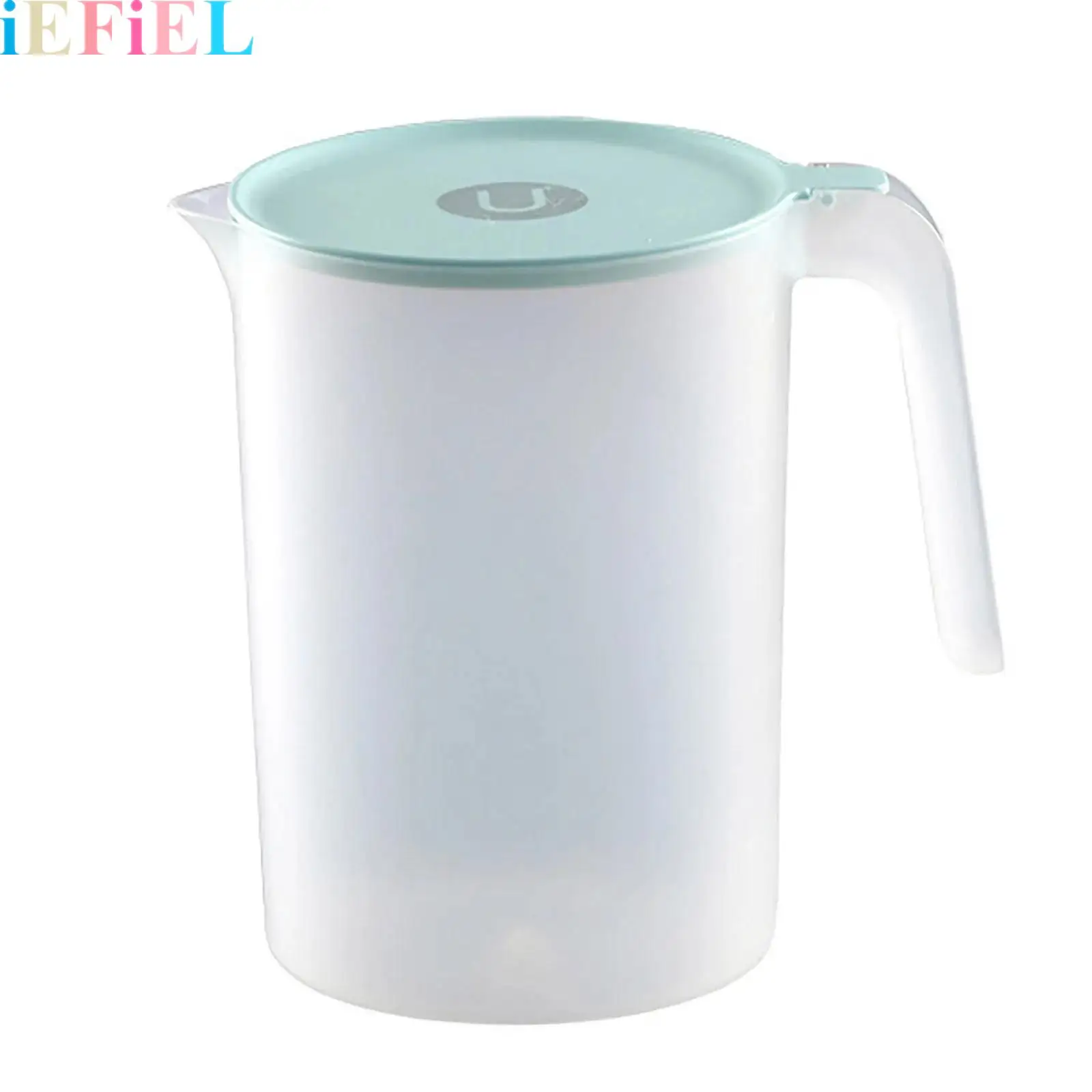 Jarra de plástico de 2000ML/2500ML con tapa, jarra de agua de gran capacidad, jarra de jugo para agua, jugo, té helado, refrescos, limonada