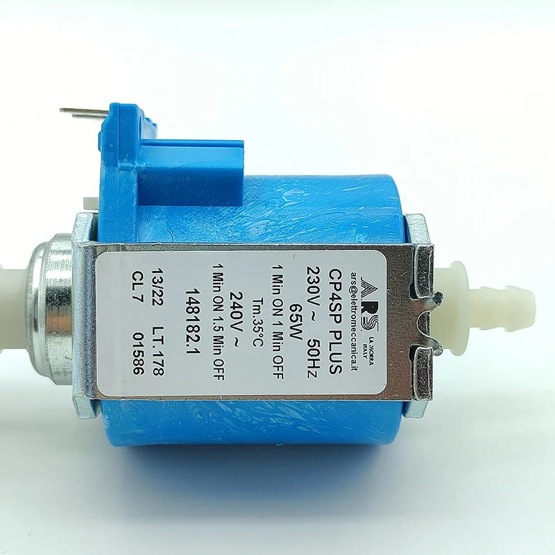 Italy ARS CP4SP AC 230V-240V 50Hz 65W Electromagnetic Pump Coffee Machine Water Pump Solenoid Plunger Pump 650cc/min