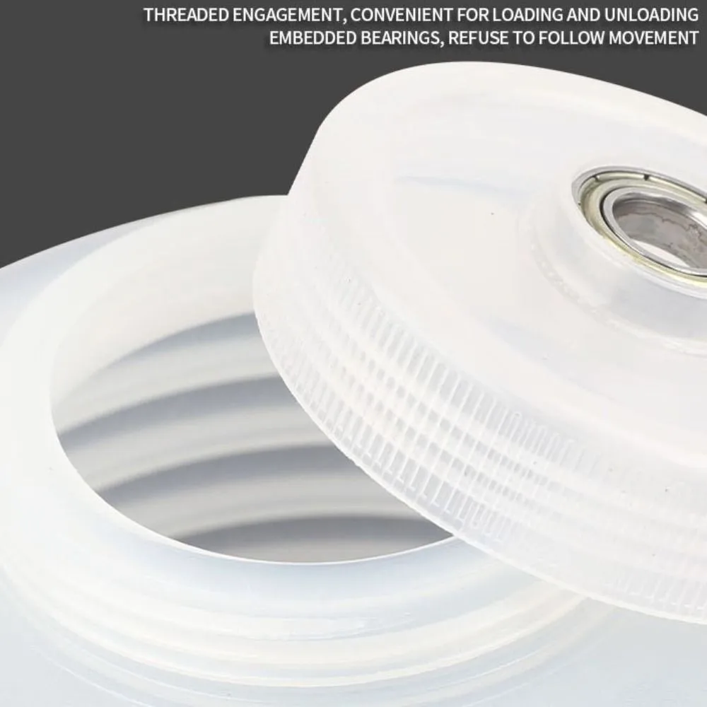 65/85mm Hole Opener Dust Cover 10mm Bearing Strong Resilience Bearing Dust Bowl Lightweight Plastic Dust Catching Cover