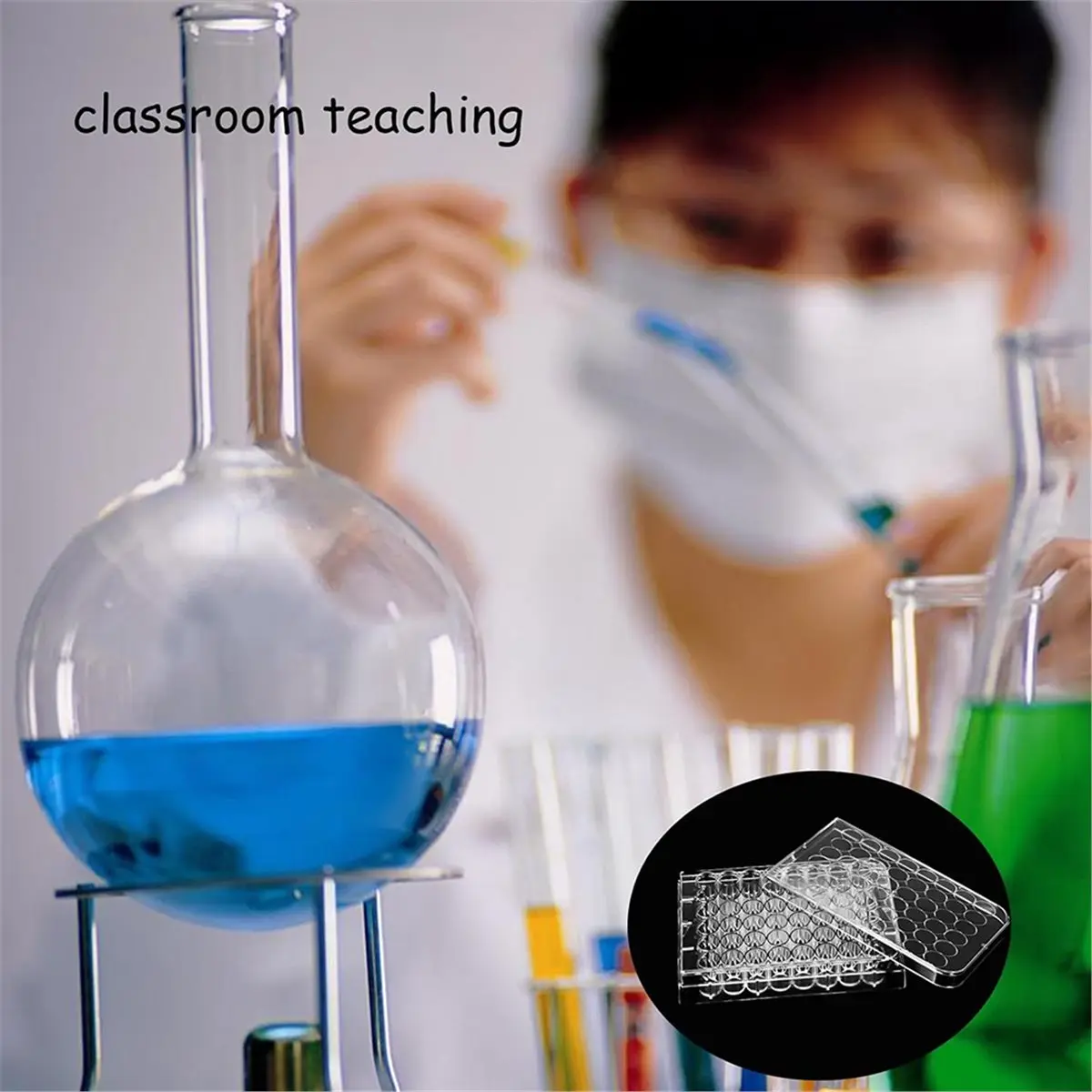 DT38 48-Well Tissue Culture Plate for Lab Equipment, 2 PCS, Cell Proliferation & Bacterial Culture