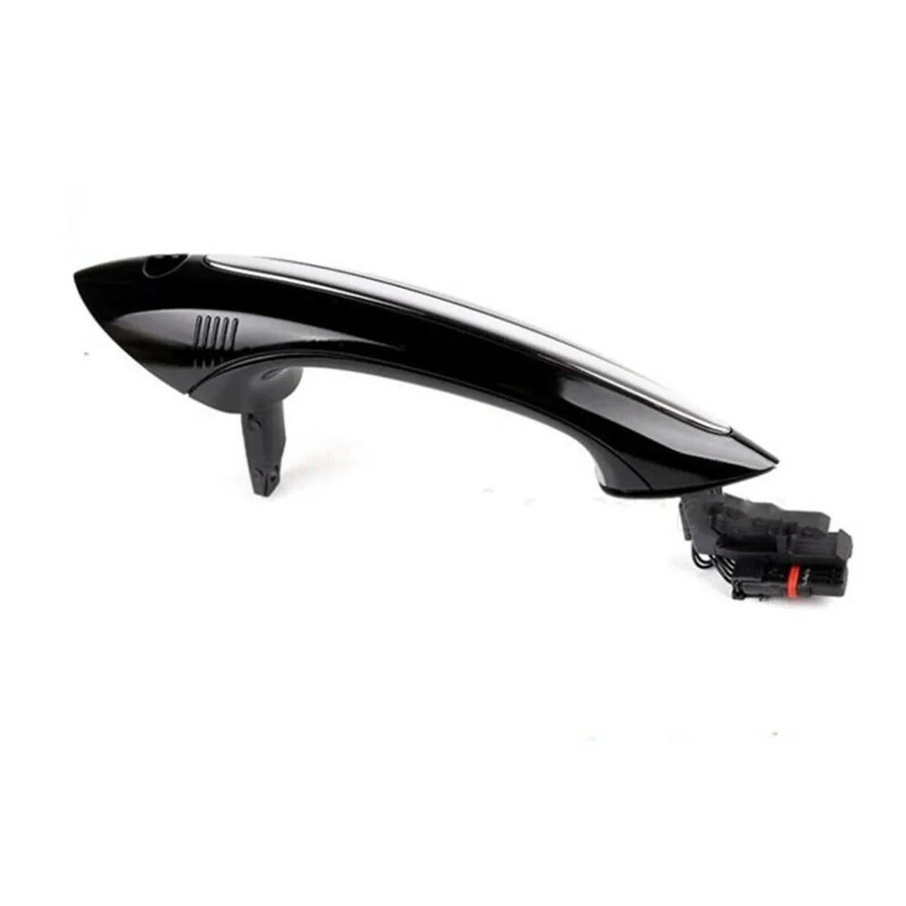 BLACK COLOR For BMW F07 F10 F11 F01 F03 F04 Front / Rear Left / Right Door Handle Keyless Go 51217231931 51217231934 51217231933