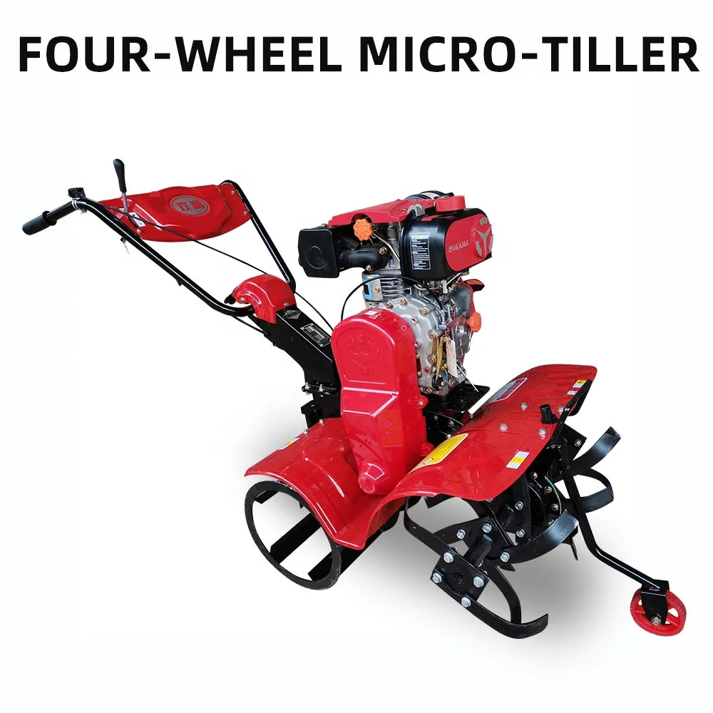 TX Agricultural machinery Mini Land Cultivation Machine 5HP 7HP garden tractor cultivators home power tiller cultivator