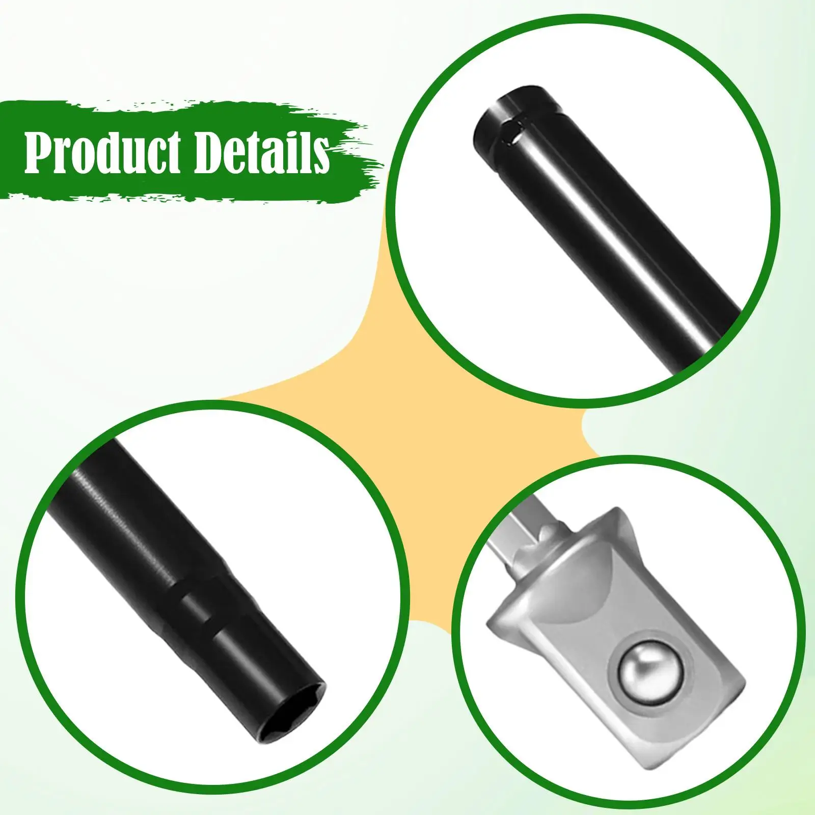 Ceiling Leveling Sockets Tool Set Impact Sockets Repair Upgrade Sturdy Workshop