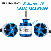 Sunnysky X Series V3 X5230 200KV (X120R) Brushless Motor For 120E-170E 3D F3A Fixed Wing Drone