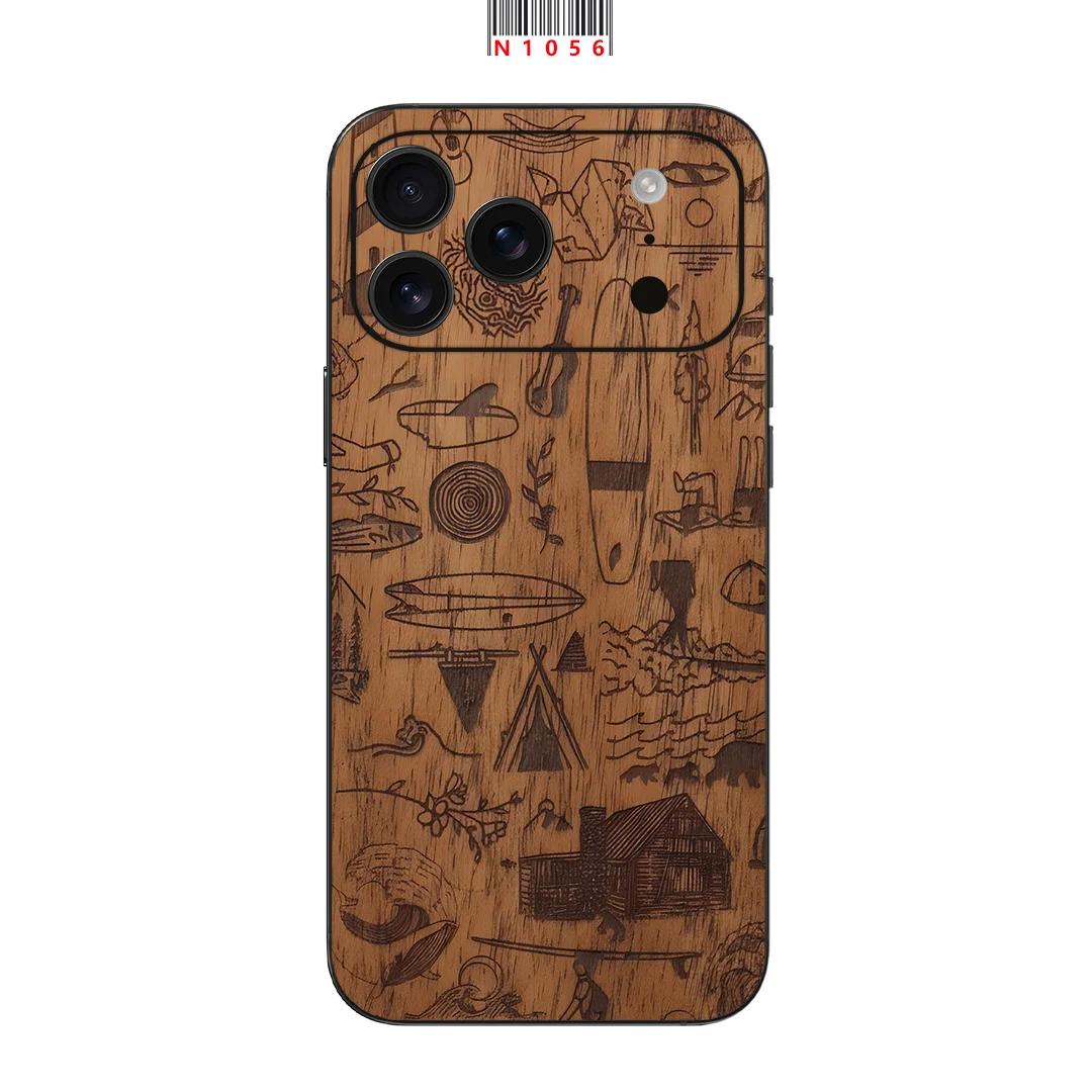 Skin Wrap For iPhone 17 Air 17 Pro Max Sticker16 15 14 Back Film Protective Decal Side Frame Back Protector