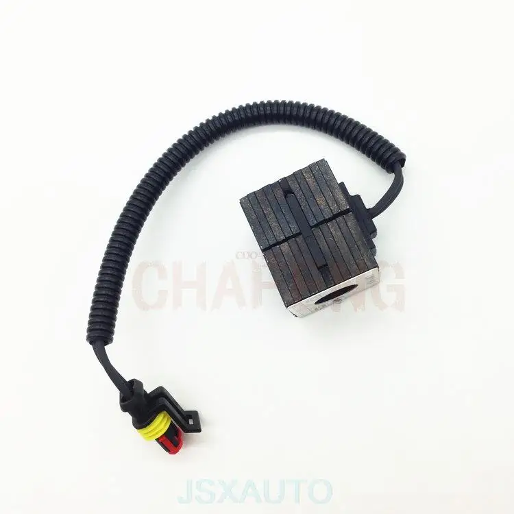 Excavator safety lock Solenoid valve rotation pilot Solenoid valve coil excavator accessories For SANY SY LOVOL XCMG