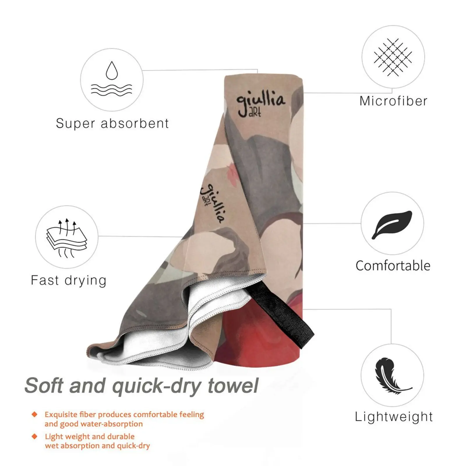 عفريت 02 منشفة حمام مخصصة منشفة عفريت قونغ يو جارديان الله الوحيد والعظيم كيم الذهاب يون #3