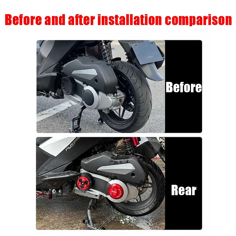 For VOGE SR250GT SR250 GT SR 250GT SR 250 GT Motorcycle Accessories Engine Transmission Cover Rotating Fan Cover Protector