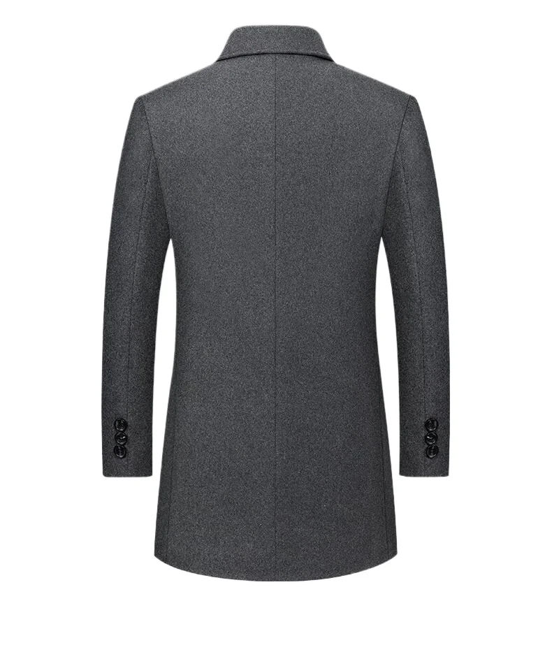 Thumbnail 4 - #39 Trending Mens Wool Blend Overcoats Right Now