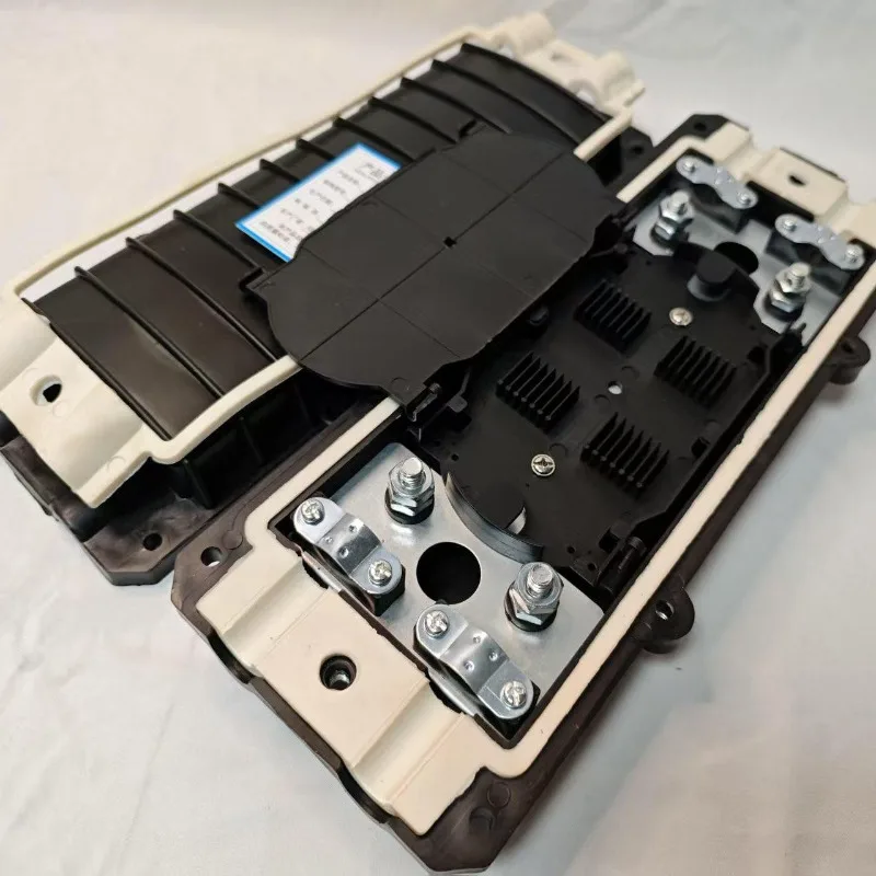 24 core 12/36/48/72/96/144 core horizontal cap type fiber optic splice box splicing package
