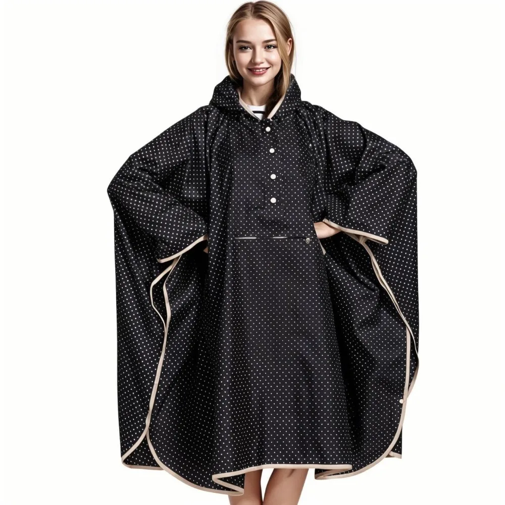 Poncho Raincoats Women Raincape Waterproof Outdoor Bike Comprehensive Waterproof Mantle Rain Coat Girls Windbreaker