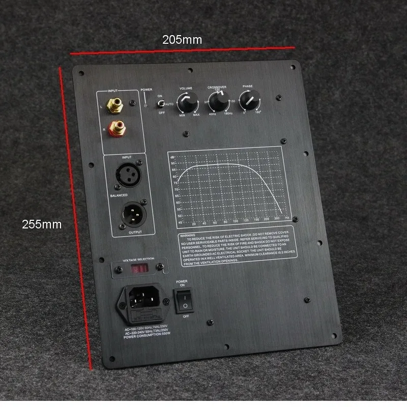 High Power Subwoofer Amplifier Board Compatible With 5.1 7.1 Surround Sound Heavy Bass Amp Module For Home Theater Audio