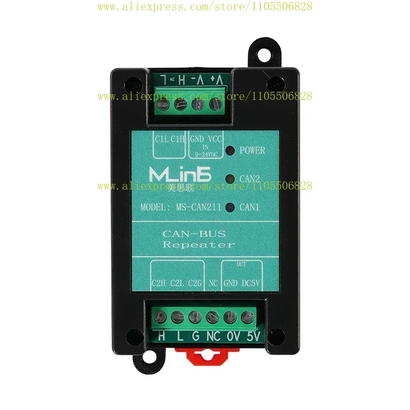 

CAN Bus Isolator Module, Repeater Isolation Gate CAN Bridge Isolator, Signal Amplifier