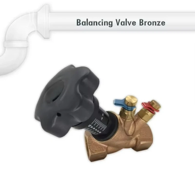 Water Pump Control Bronze Hydraulic Balancing Valve