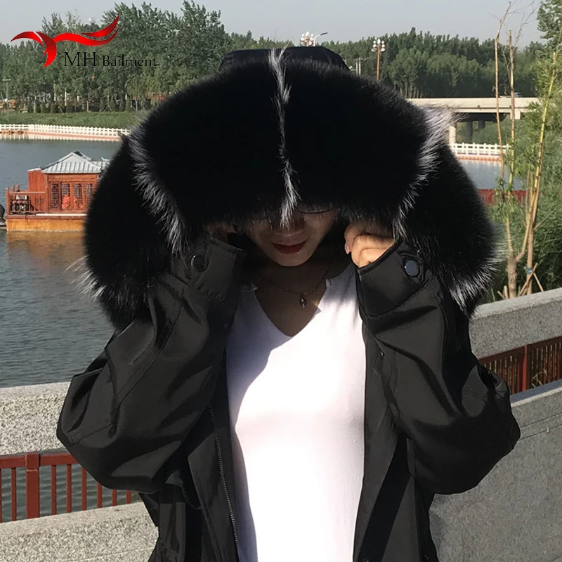 Oversized fox fur collar woman 100% pure natural fox fur collar warm scarf winter multicolor fur collar neck warm shawl ladies