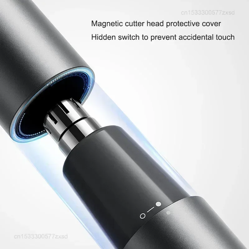 Xiaomi Mijia Electric Nose Hair Trimmer Removable Antibacterial Blade Hidden Protective Cover IPX5 Waterproof Travel Men Tool