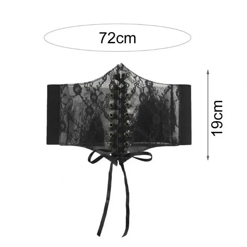 جديد كلاسيكي دبوس مشبك أحزمة واسعة أسود مطاطا بولي Waistband حزام العصرية مشد Waspie حزام معطف على شكل ثوب كلاسيكي حزام للنساء الفتيات