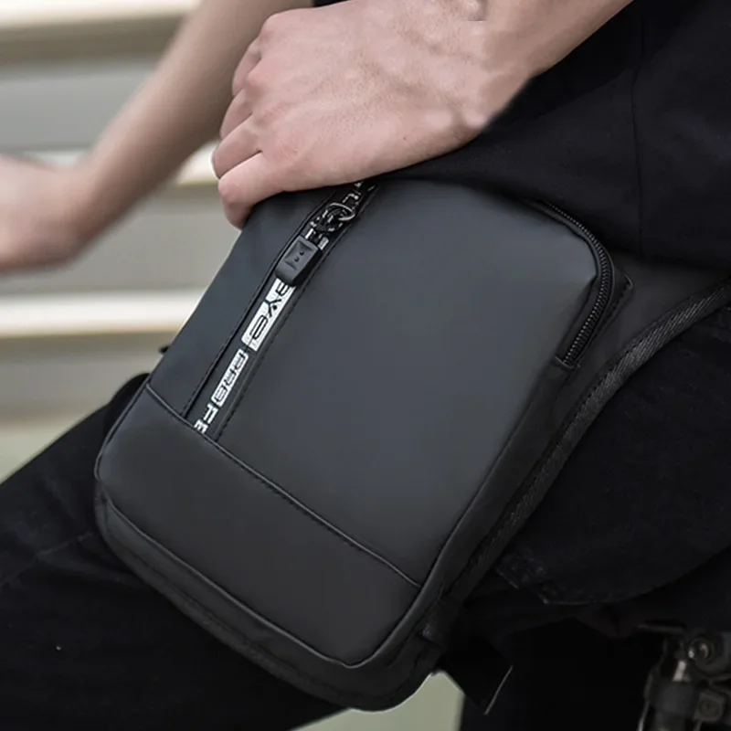 Bolsa de Cintura Esportiva Unissex para Corrida, Bolsa Multifuncional para Celular, Mini Bolsa de Perna Transversal Antifurto e Impermeável, Bolsa de 