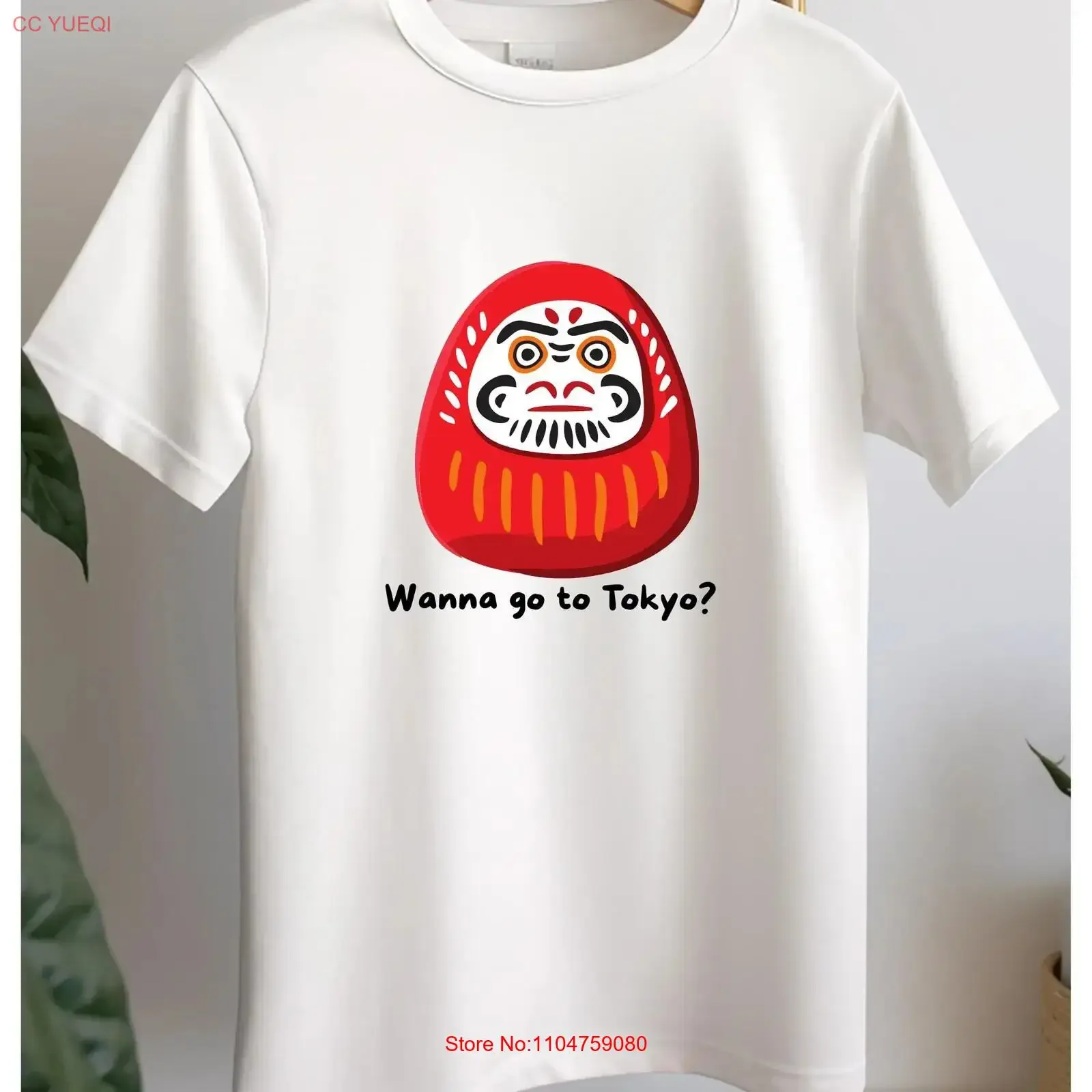 Daruma Doll Tokyo Traveler T shirt Japan Vacation Wanderlust Traveling Adventure Top vintage Washed Stretched Casual fashion