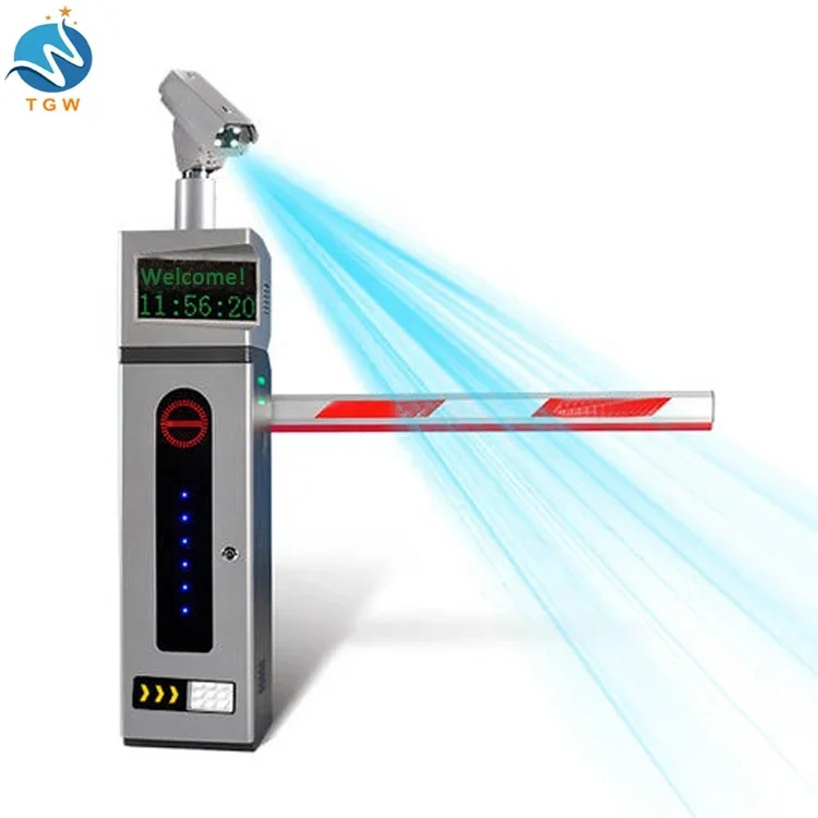 Vehicle Access Control Electronic Barrier Gate Parking System Automatically Payment Machine Parking Lot Management