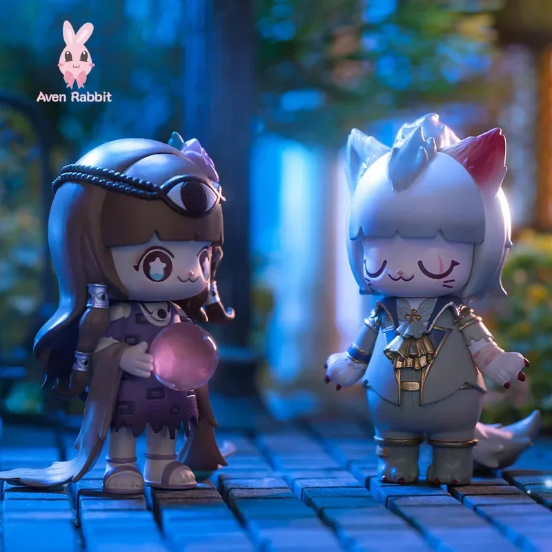 الأصلي كيمي وميكي بالذئب قتل بطاقة صندوق أعمى اللعب صندوق غامض غامض الشكل مفاجأة Kawaii نموذج هدية عيد ميلاد #1