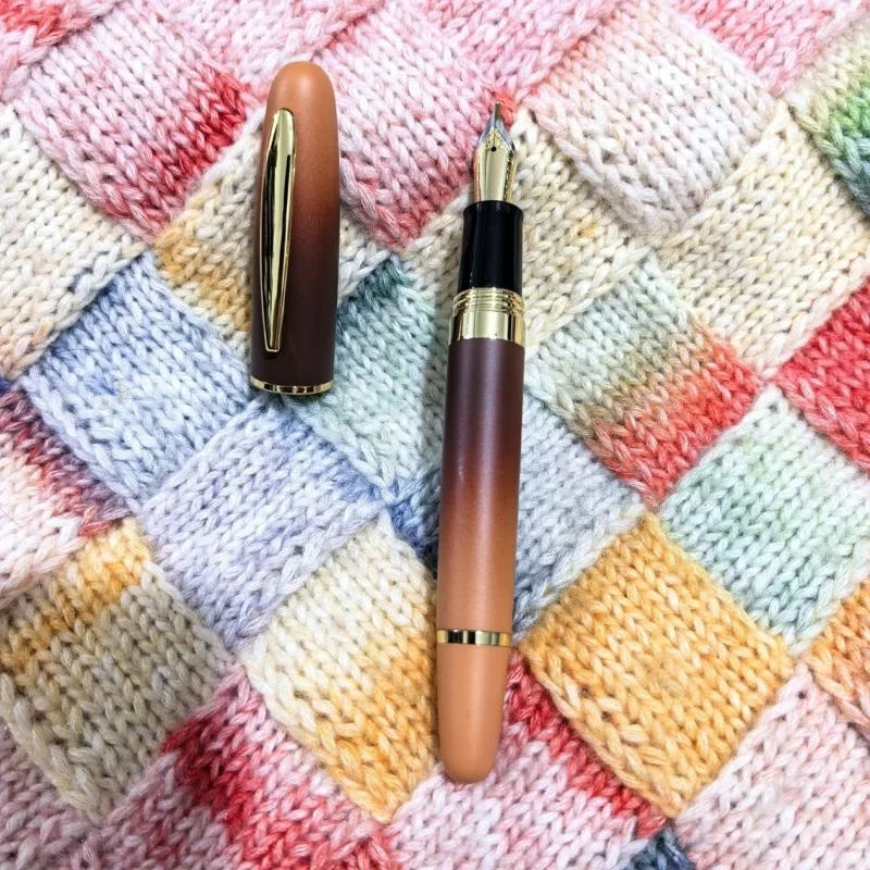 

HuXiaoshan 680 Large Torpedo Metal Pen Collection Pen Universal Practice Writing Tool School Supplies EF F M Nib Luxury Pen Gift