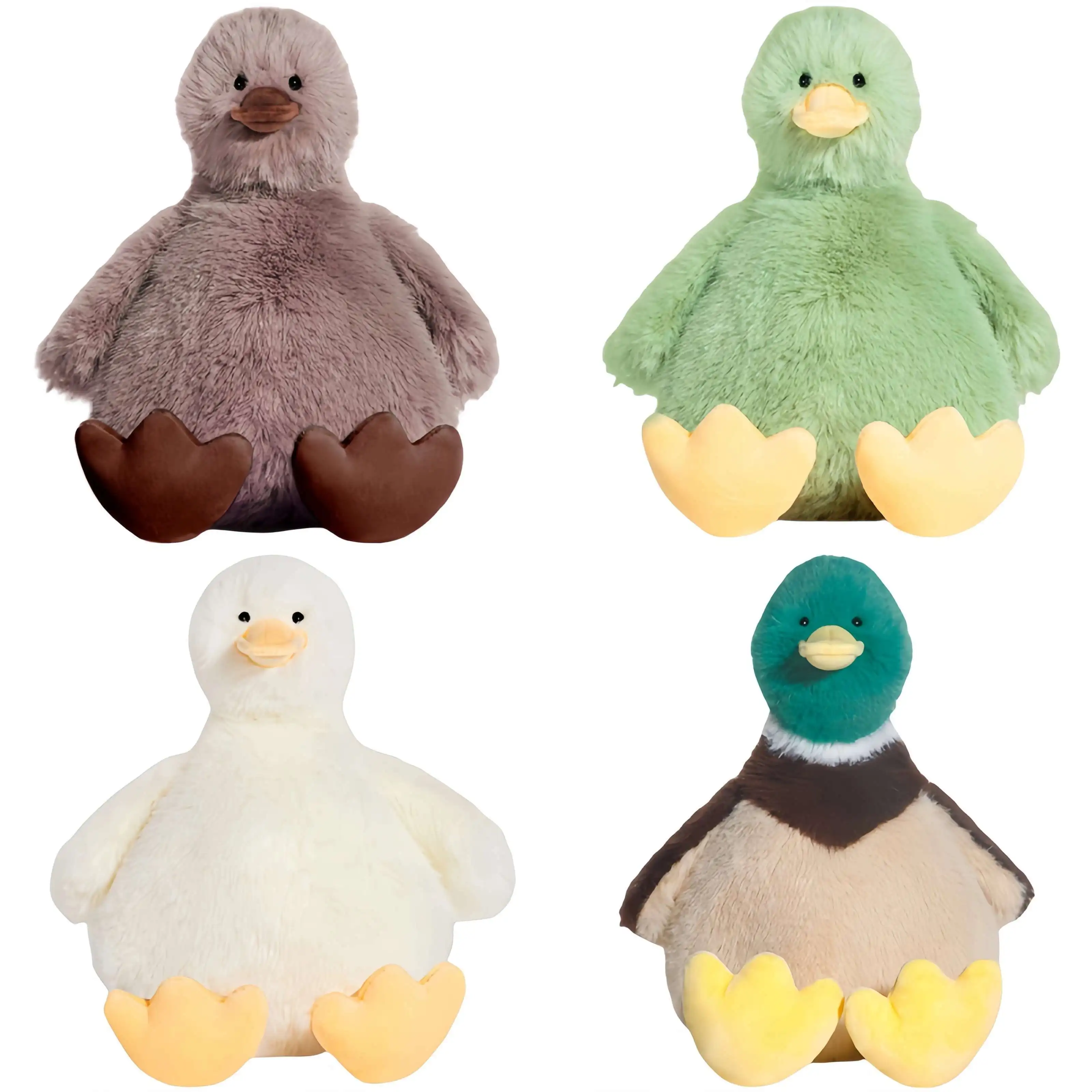 

Mallard Duck Stuffed Animal Realistic Stuffed Duck Stuffed Animal Duck for Kids Duck Plush Pillow Appease Interesting Plush Toys