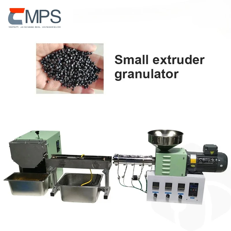High Efficiency Granulator Small Desktop Granulator SJ25/SJ35 Plastic Modification Formula Laboratory Micro Extruder Granulator