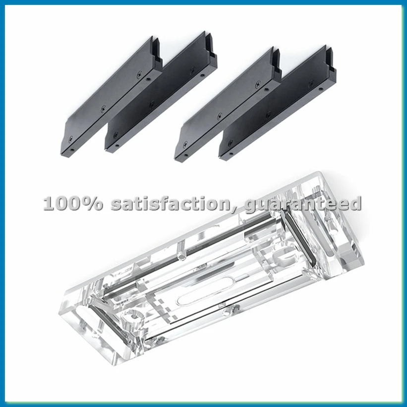 

RAM Water Cooler Memory Block Memory Water Cooling Block Kits LRC2.0 RGB Two Armor Block Maximum Support 4 RAM-BCBW