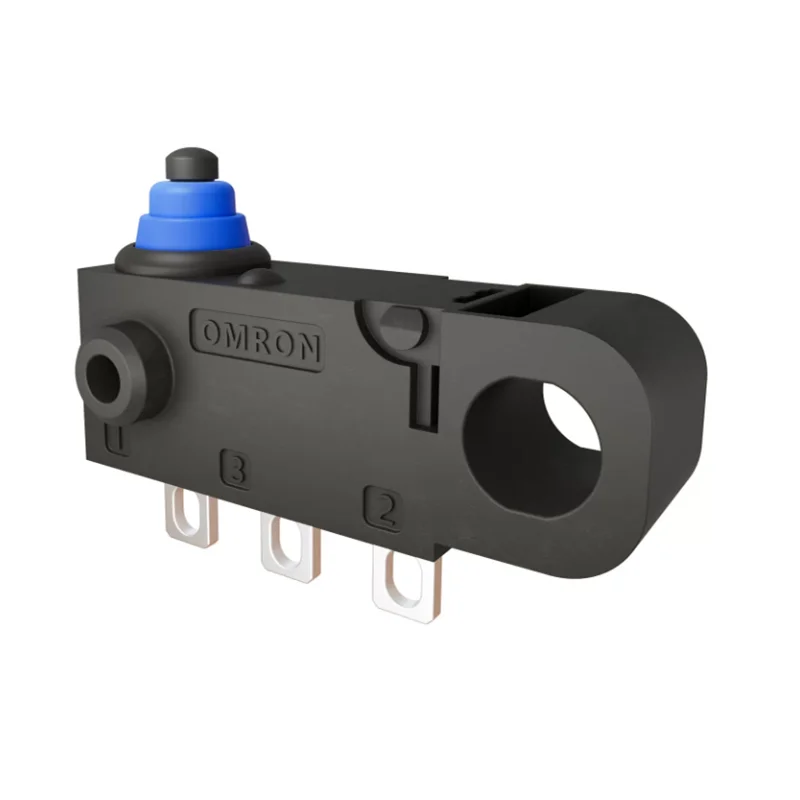 2-10PCS D2HW-C201H 3pin Micro Switch High Travel Limit Detection Charging Long Button Waterproof for omron Micro Switch