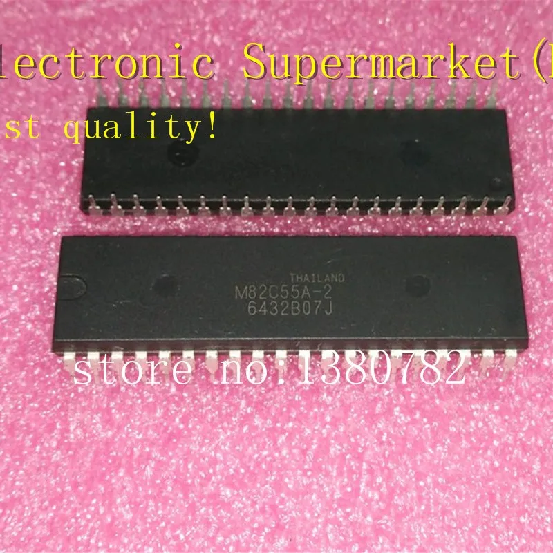 Free Shipping 5pcs-20pcs/lots M82C55A-2 MSM82C55A-2 DIP-40 Best quality IC In stock!