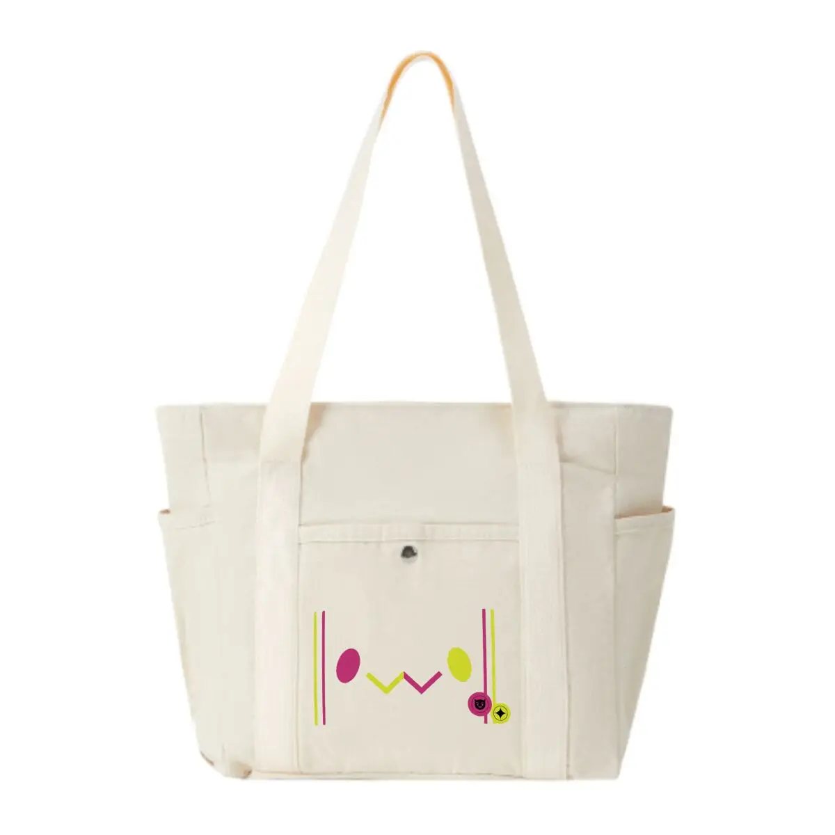

Color Wave Fun Capacity Canvas Tote Bags Work Commuting Carrying Bag Shoulder Shopping Bag