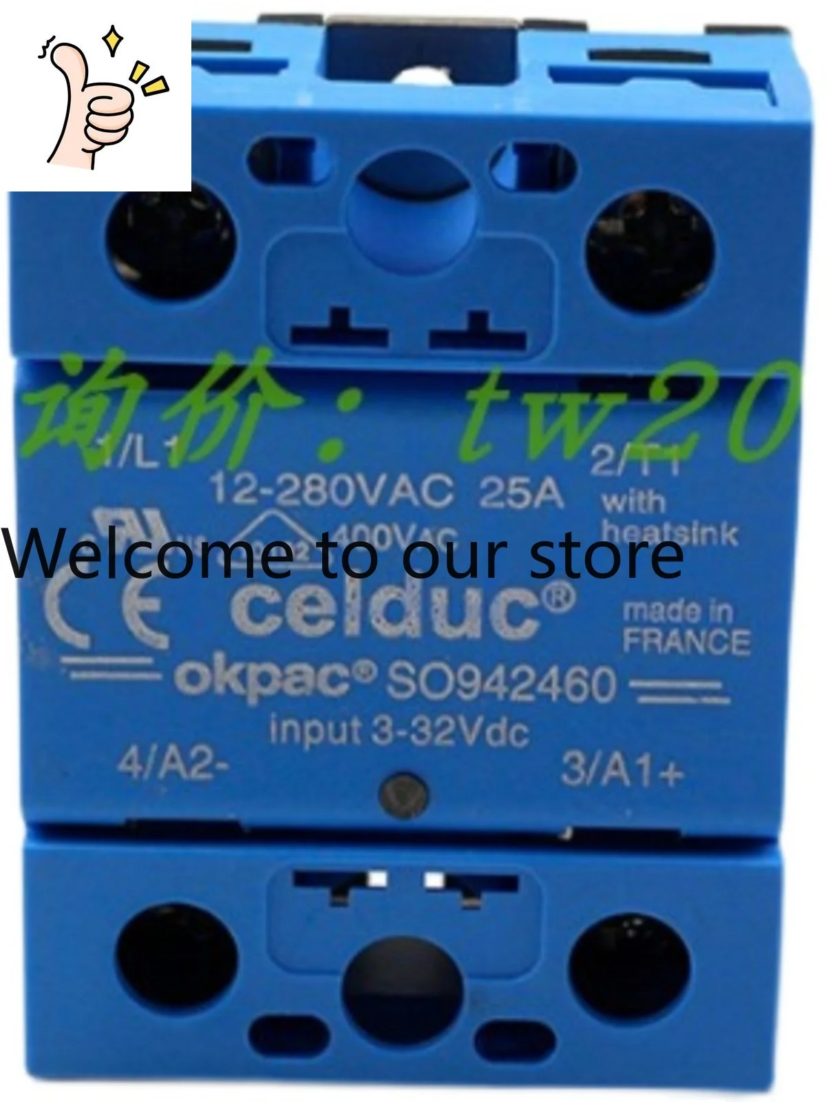 [Physical Photo] SO942460 Side Celduc Solid State Relay, Brand New Original Quality Assurance For One Year