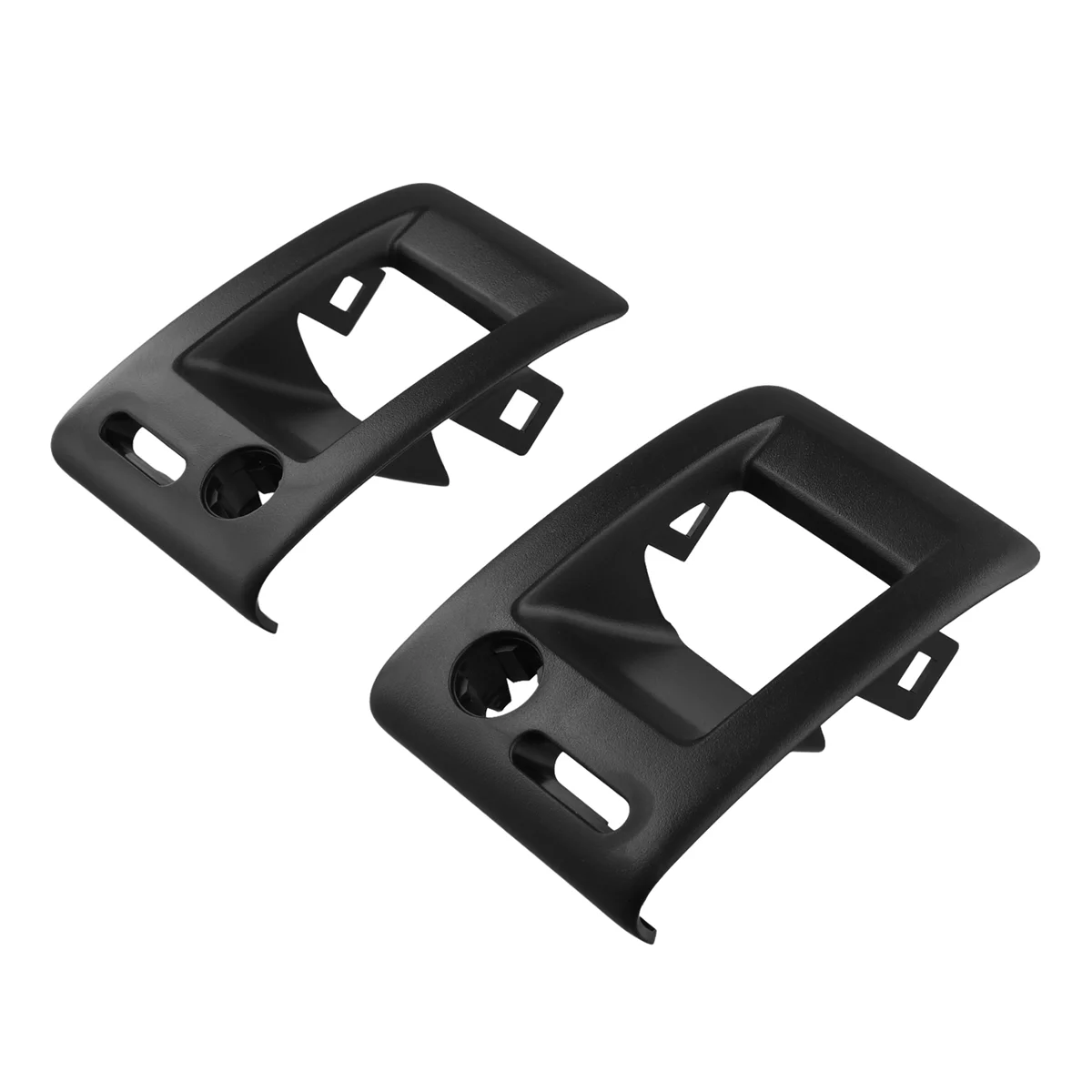 Car Rear Seat Down Lock Buckles Trim Cover Panel Baffle Clasp Hands+Key Hole for VW Passat B6 LHD 3C5885893 3C5885894