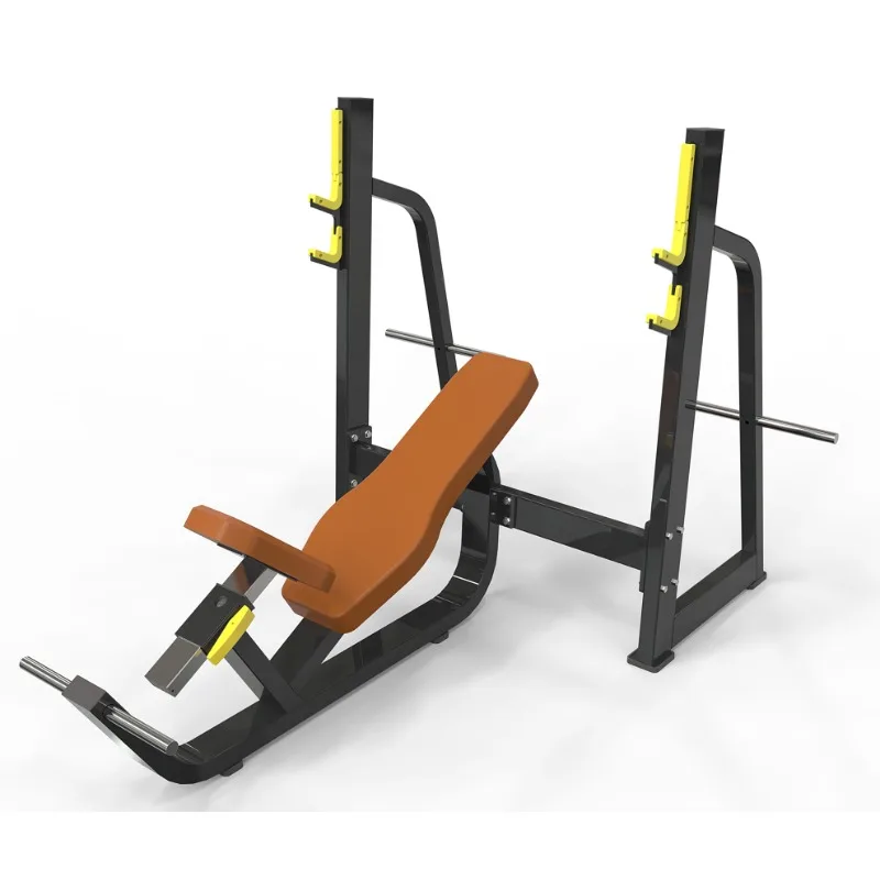 Commercial Adjustable Heavy Weight Workout Fitness Bench Home Flat Incline Decline Exercise Equipment Made of Durable Metal