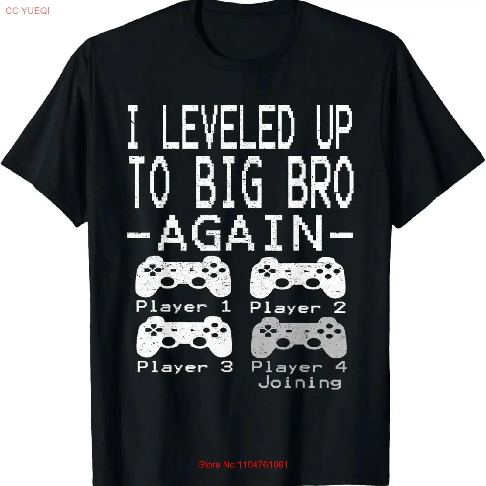 I Leveled Up To Big Brother Again T Shirt EST 2022 vintage Washed Slightly Comfortable homme Stylish Versatile