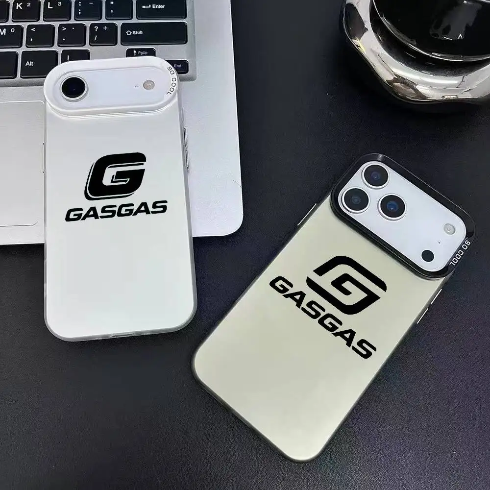 Racing G-GASGAS Motorcycles Phone Case For iPhone 12 13 14 15 16 17Pro Max Plus Protect Plating Phone Cover