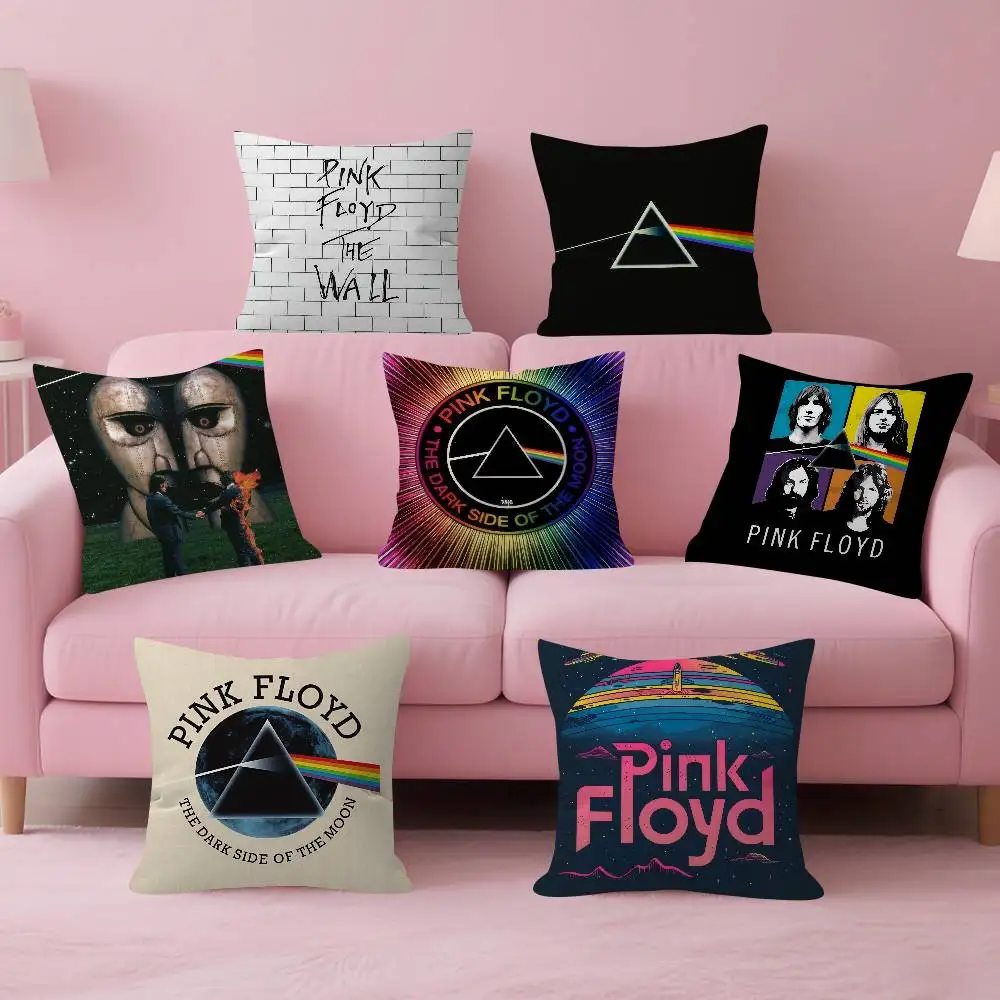 Band P-Pink HOT Floyd    Pillow Cushion Cover Pillowcase Living Room Sofa Home Decor Customized