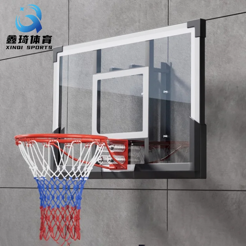 Hochwertiger, an der Wand montierter Basketballständer für den Innen- und Außenbereich für Kinderplatzgeräte