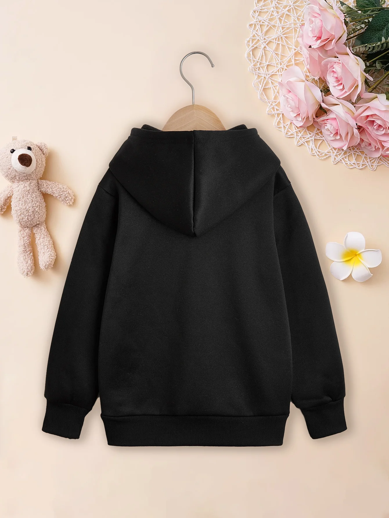 I Love Gymnastics Print Hoodies Children Comfortable Loose Long Sleeve Tops Sweatshirts Kids Cartoon Coat Autumn Winter Clothes