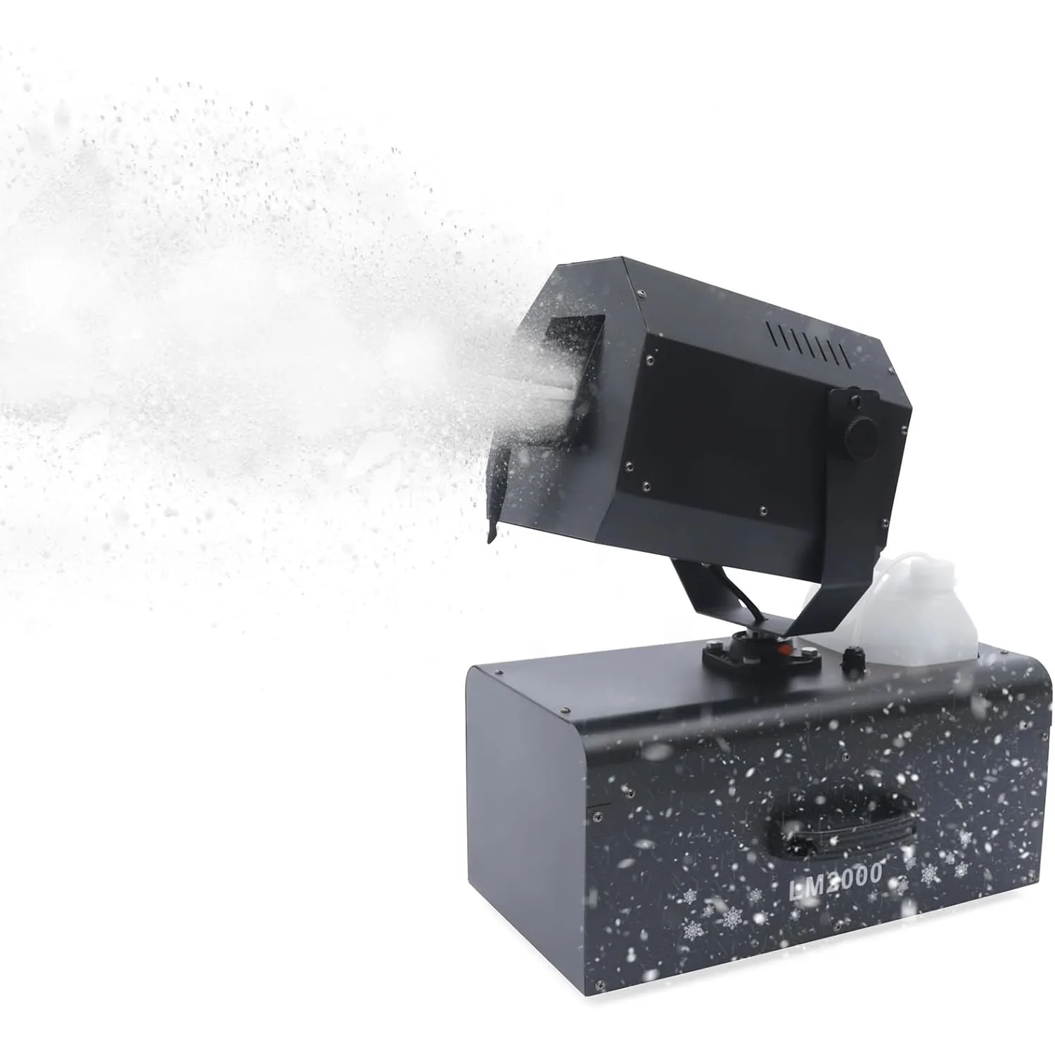 2000W Artificial Snow Making Machine with Remote Control Stage Snowflake Maker for Outdoors Indoor Wedding Christmas Party