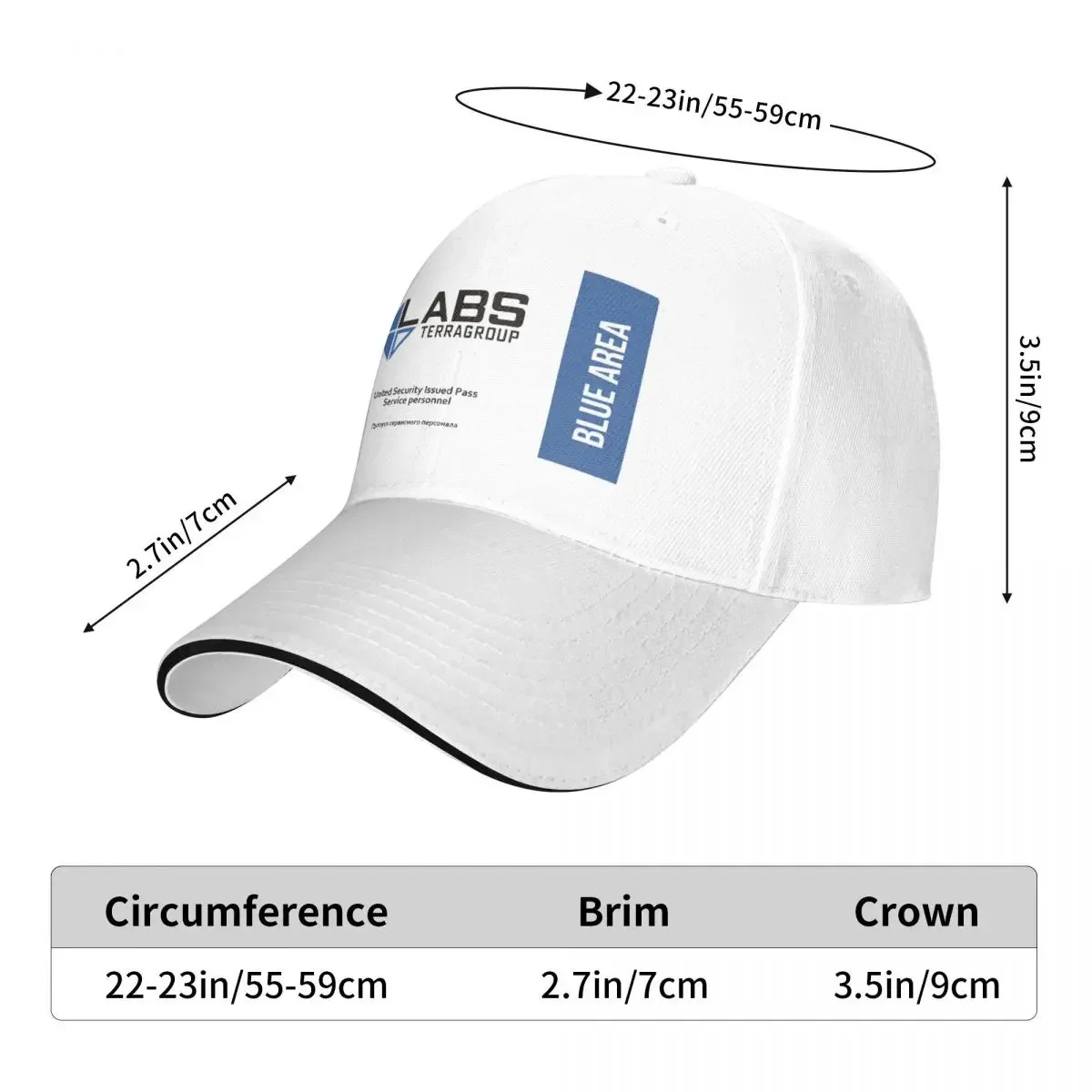 Labs Blue Keycard Baseball Caps Fashion Men Women Hats Outdoor Adjustable Casual Cap Hip Hop Baseball Hat Polychromatic